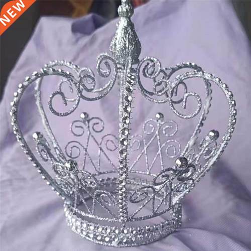 Queen Diadem Crystal Crown Wedding Hair Accessories Crystal