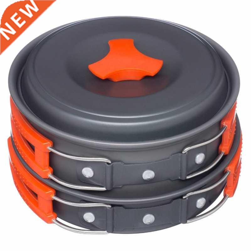 Portable Camping tableware cooking set Outdoor cookware pan