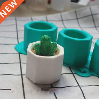 Durable Silicone Flowerpot Mold Cement Pot  Succulent