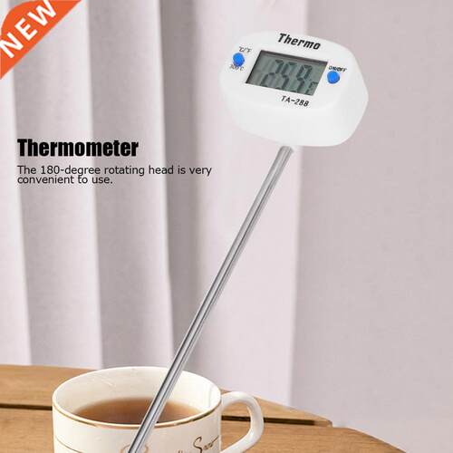 2Pcs Digital Food Thermometer Kitchen Cooking Electronic Pro