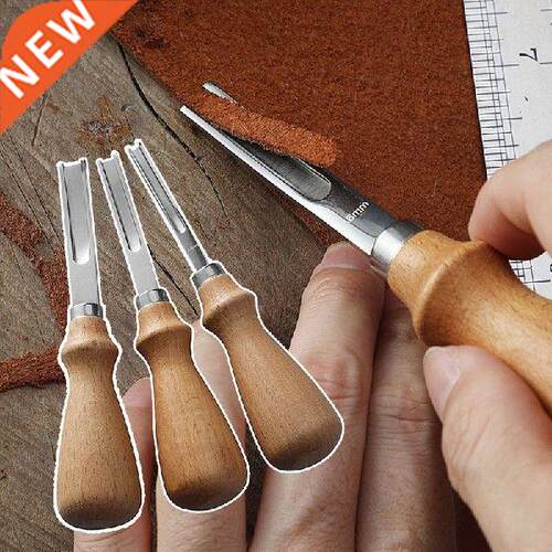 Leather Tool Cutting Wood Handle Leather Carving