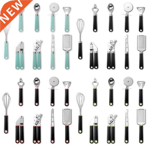 G6DA 9 Pieces Kitchen Utensil Set Stainless Steel Cooking