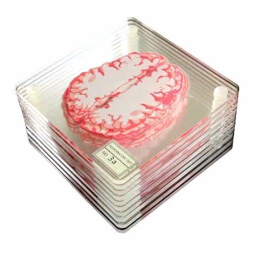 1 Set Horror Cup Mat Visual Effect Acrylic Creative