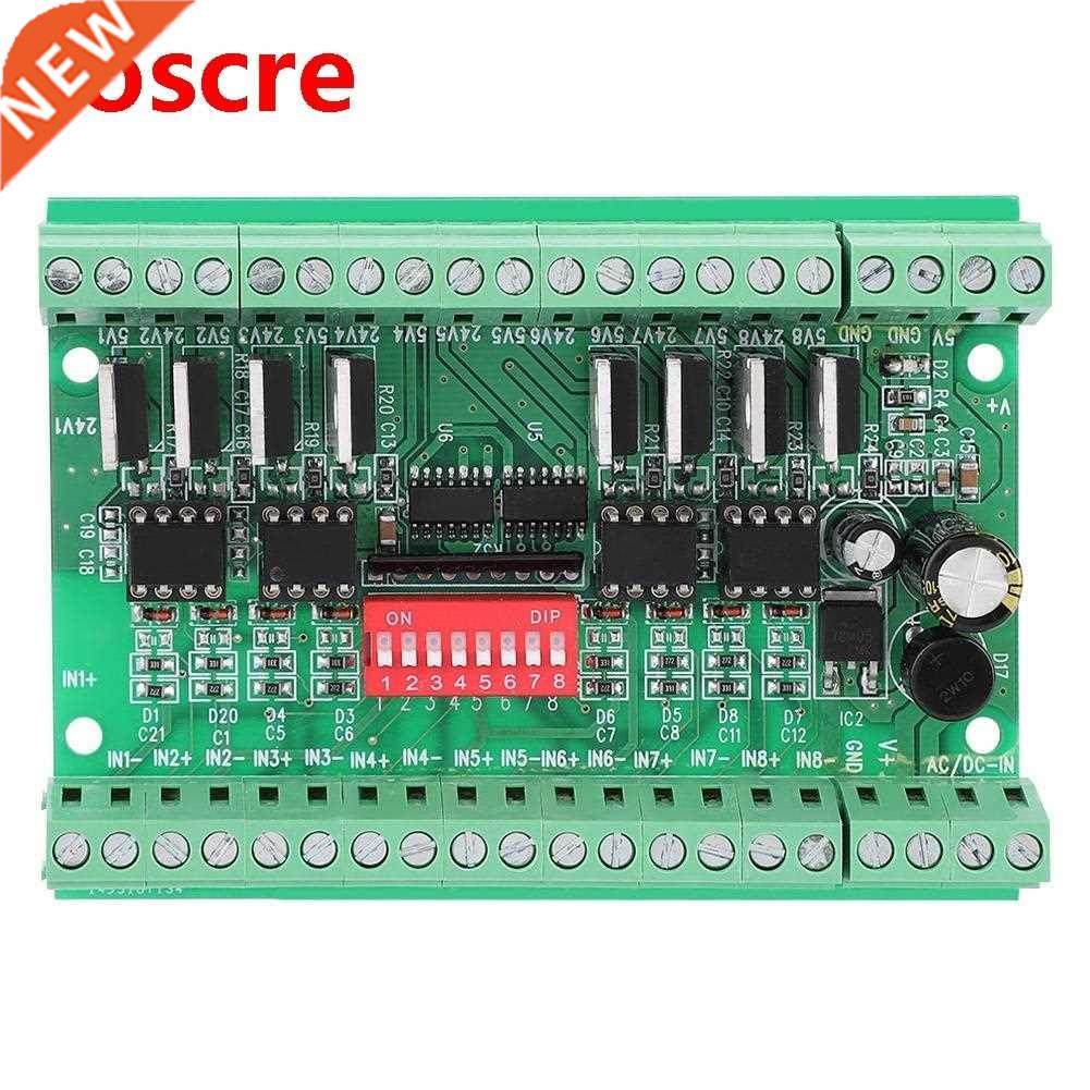 8-Channel Level Converter Module NPN/PNP to NPN 5V/24V Squar