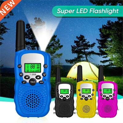 Kids Walkie Talkie 2PCS Celul Handheld Transceiver Highlig