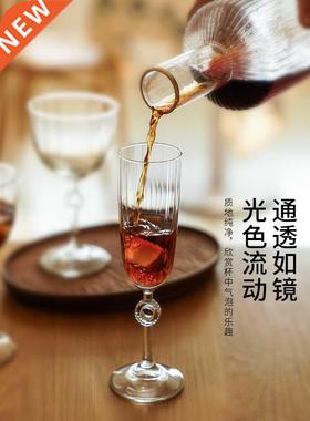 Vertcal Strped Goblet Nordc nstagram Style Crystal