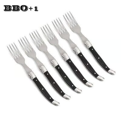 9'' Laguiole Style Steak Fork Stainless Steel Dinner Forks