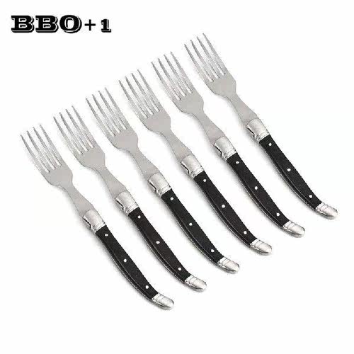 9'' Laguiole Style Steak Fork Stainless Steel Dinner Forks