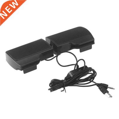 Clip Mini Portable USB Stereo Speaker Soundbar 适用于Lapt