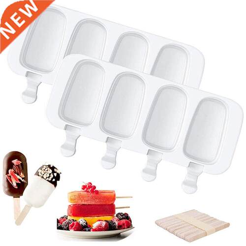 3D  Silicone Ice Cream Mold Handmade Ice Popsicle Mold