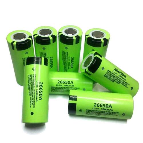 100% Original 3.7V 5000mAh Battery For Panasonic 26650A