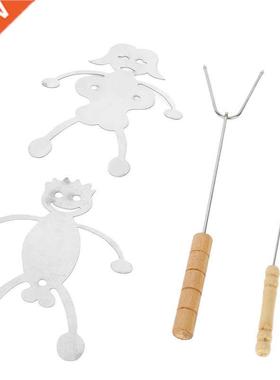 BBQ Roaster Hot Dog Stick Easy To Clean Portable Sturdy Hot