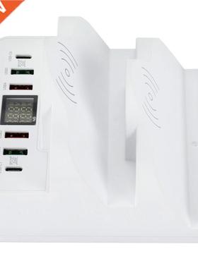 80W USB Charger Charging Station Wireless Charger Tablet Pho