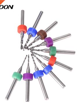 Meterk 10pcs drill bit set Tungsten Carbide Micro drill bits