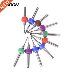 Meterk 10pcs drill bit set Tungsten Carbide Micro drill bits