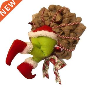 How The Grinch stole Christmas burlap wreaths Christmas