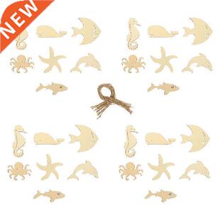 Wood Cutouts Sea Animals Ocean Unfinished Wooden Animal