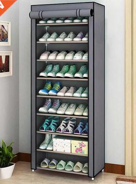 Multilayer Shoe Cabinet Vertical Space Saving Nonwoven Shoes