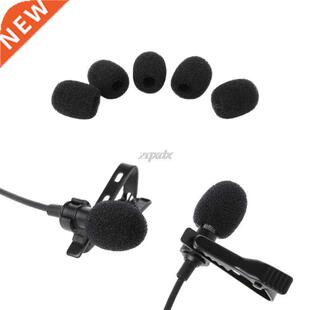 5X Round Ball Lavalier Microphone Foam Windscreen Sponge Win