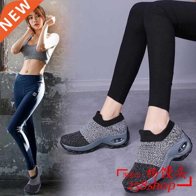 Spring Women Sneakers Autumn Flat Mesh Sock Shoes 35-42 女鞋