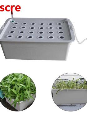 24Holes Plant Site Hydroponic System Indoor Garden Cabinet B