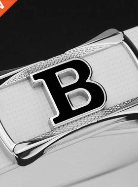 High Quality B letter buckle designer belts men Casual Genui