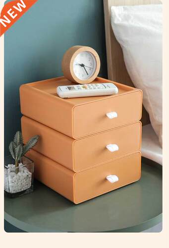 Drawer Desktop Storage Box Cosmetic Shelf Office Desk