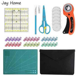 Rotary Cutter Kit with Cutting Mat Patchwork Ruler Carving k