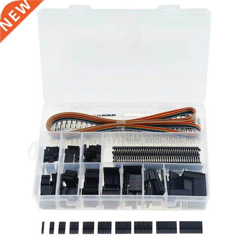 635PCS Single Layer Connector 2.54mm Cable Jumper Wire Pin H