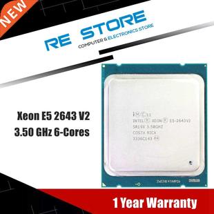 Intel Xeon CPU processor E5 2643 V2 SR19X 3.50GHz 6-Cores 25