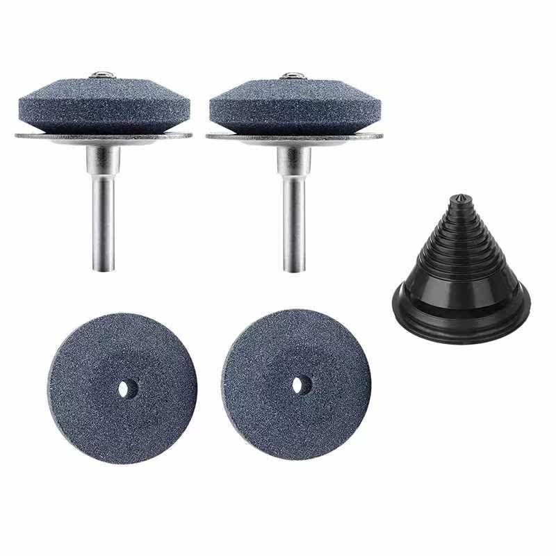 5 Pcs Lawn Mower Blade Sharpener Multi-Sharp Rotary Lawnmowe