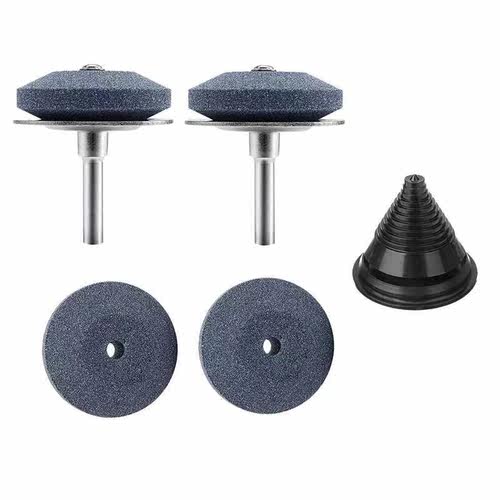 5 Pcs Lawn Mower Blade Sharpener Multi-Sharp Rotary Lawnmowe