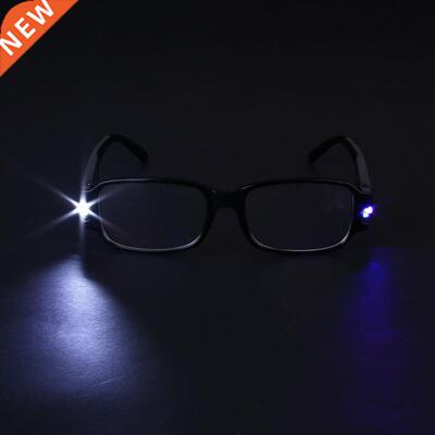 Multi Strength Reading Glasses LED Man Woman Unisex Eyeglass