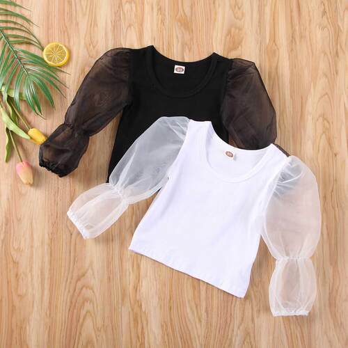 Summer Baby Clothing Toddler Kid Baby Girl Clothes Mesh Long