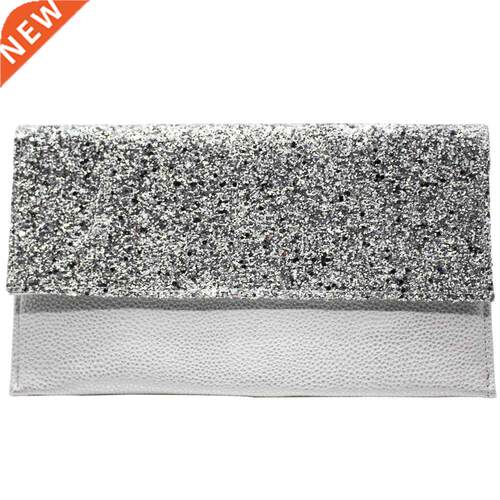 Luxury Gold Sequins Female Evening Party Bag 2018 Women Hand