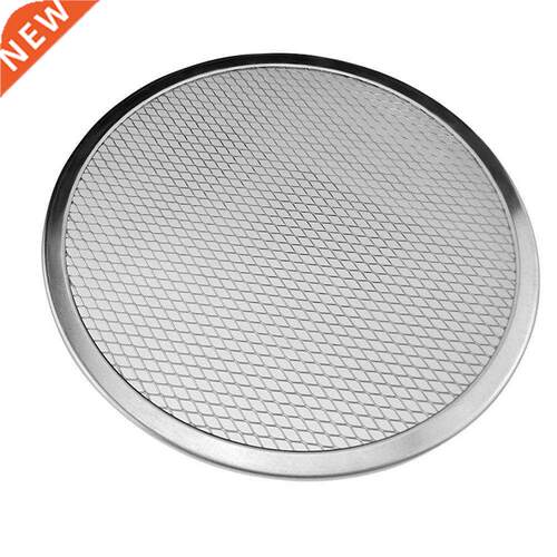 6/7/8/9/10inchPizza Tray Mesh Seamless Aluminum Pancake