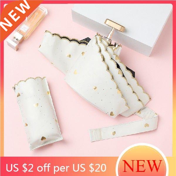 Mini Sun Female Umbrella Bag Compact Portable Sunscreen