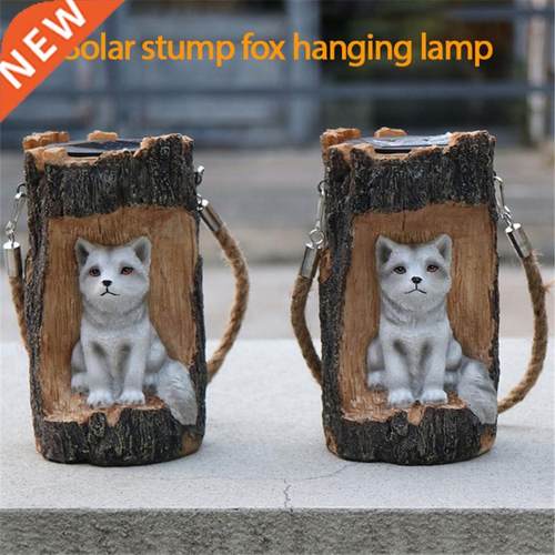 Grden Decortion niml Sttue With Solr Led Light