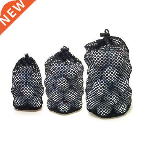 Black Nylon Golf Ball Bag 12/24/48 Golf Table Tennis Balls