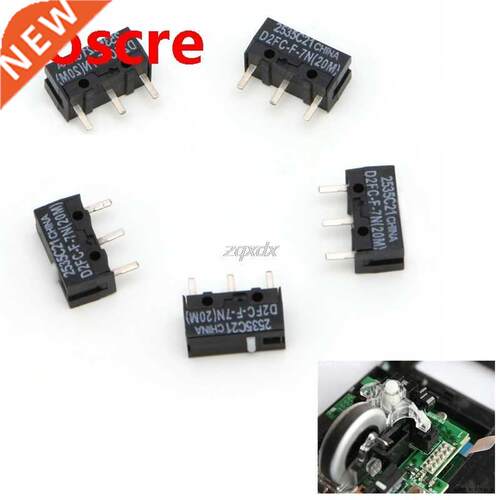 5Pcs 20M Micro Switch D2FC-F-7N For Mouse Replacement Susti