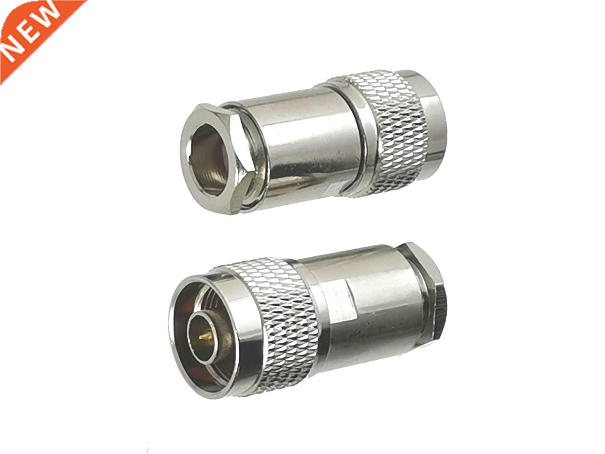 10pcs N Male Plug Connector Clamp RG8 LMR400 7D-FB RG213 Cab