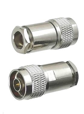 10pcs N Male Plug Connector Clamp RG8 LMR400 7D-FB RG213 Cab