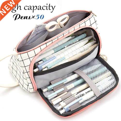 Super Pencil Case Large Capacity Pencilcase Kawaii Scho Pe