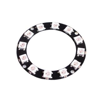 12 Bits 12 X WS2812 5050 RGB LED Ring Lamp Light with Integr