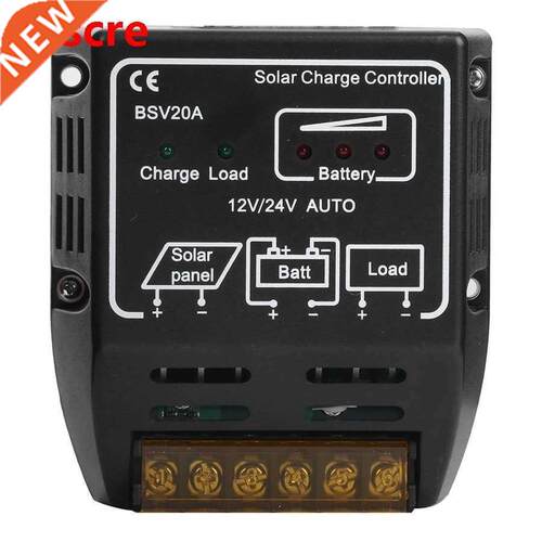20A DC12V Solar Charge Controller Cells Panel Battery Chargi