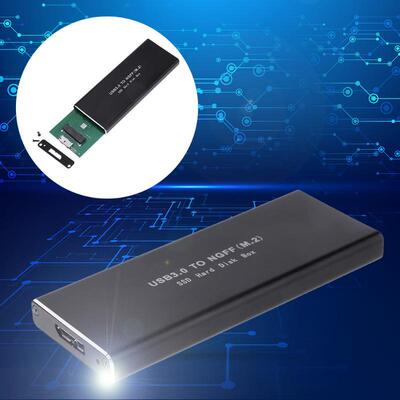 USB 3.0 M2 SSD Enclosure Case USB3.0 to M.2 NGFF External So