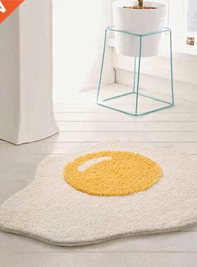 Poached Egg Carpet Anti-slip Floor Mat Ins Nordic Doormat So