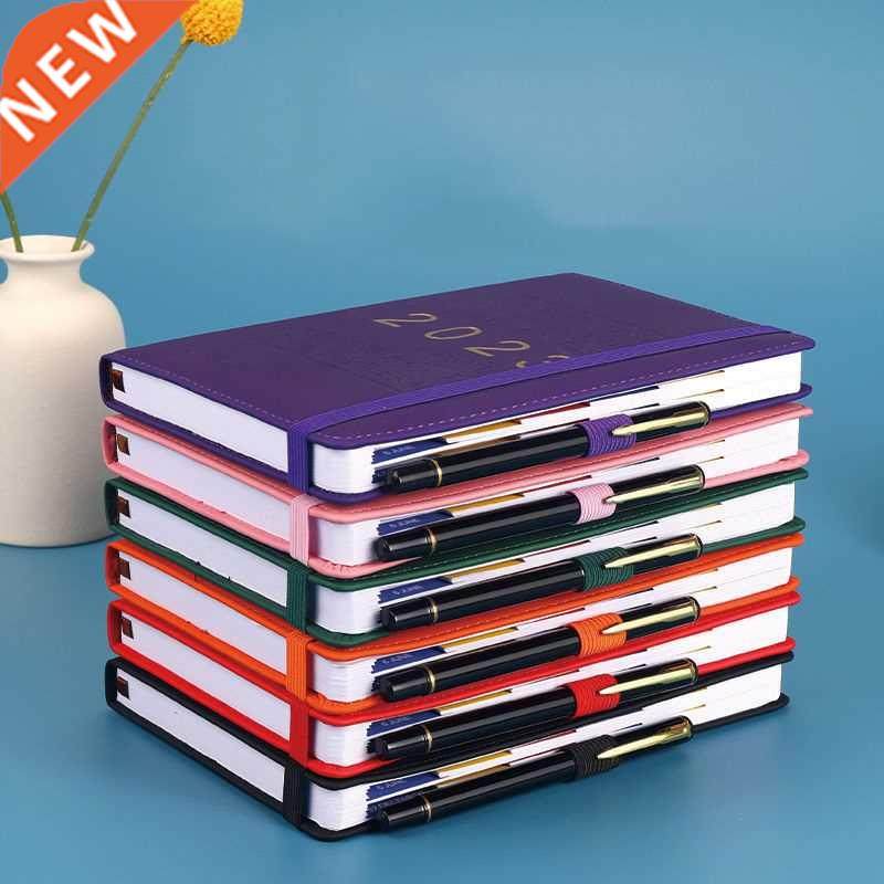 202 Planner Agenda Notepad A5 PU Leather 158 Sheets Diary J