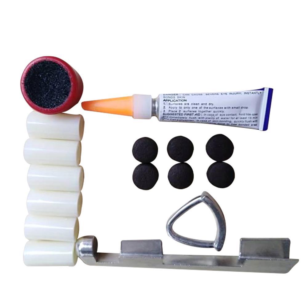 Pool Cue Tip Repair Tool Kit Billiards Supplies Tip Sander
