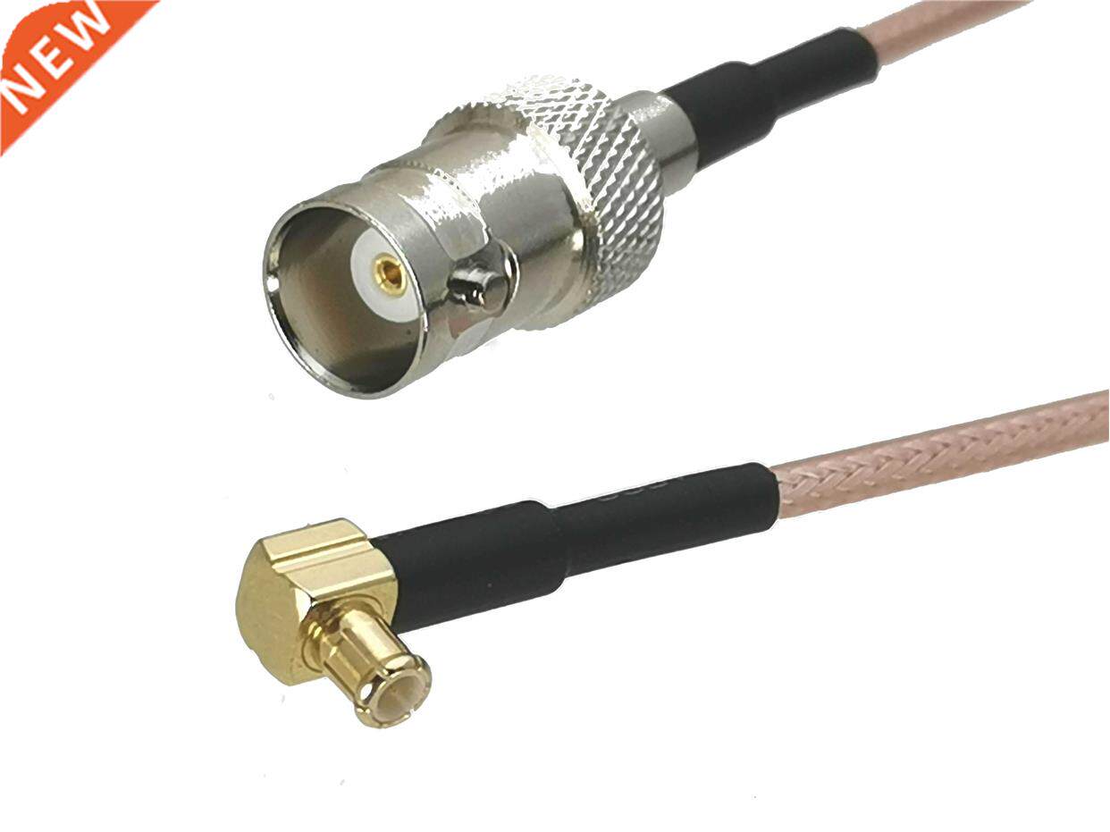RG316 MCX Male plug Right angle to BNC Female jack Connector